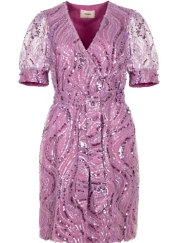 Freebird Jurk Dieke Ss F-Jer-Sequins-Mesh-25-1
