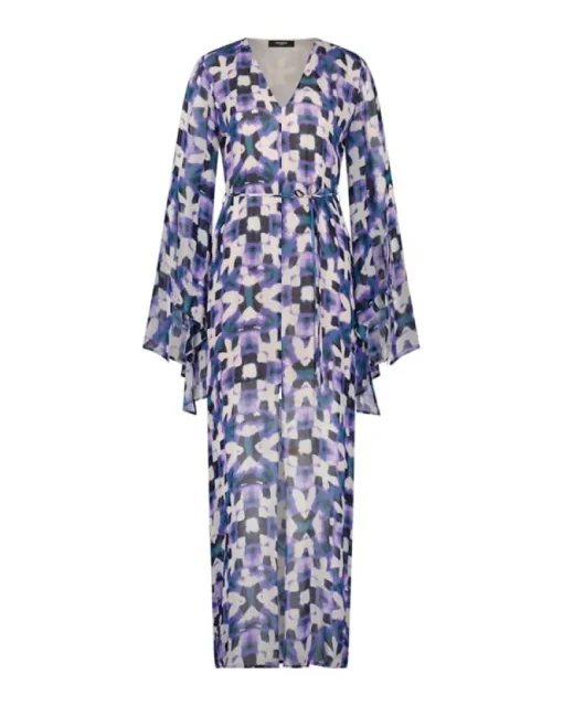 Freebird Jurk Silvana Wv-Aop-Ethnic-Vis-23-1