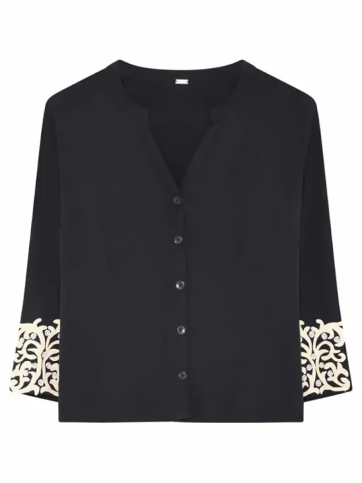 Gustav Blouse Zwart 54631 7436