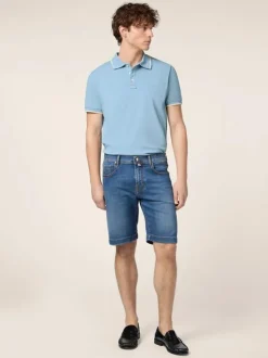 Jacob Cohen Polo Blauw E2464