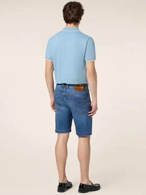Jacob Cohen Polo Blauw E2464