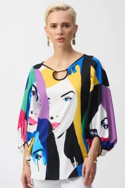Joseph Ribkoff Blouse Multi Colour 251148