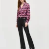 Joseph Ribkoff Flare Broek 243139 Zwart