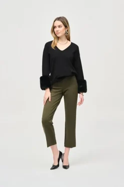 Joseph Ribkoff Pantalon 243049 Olijf