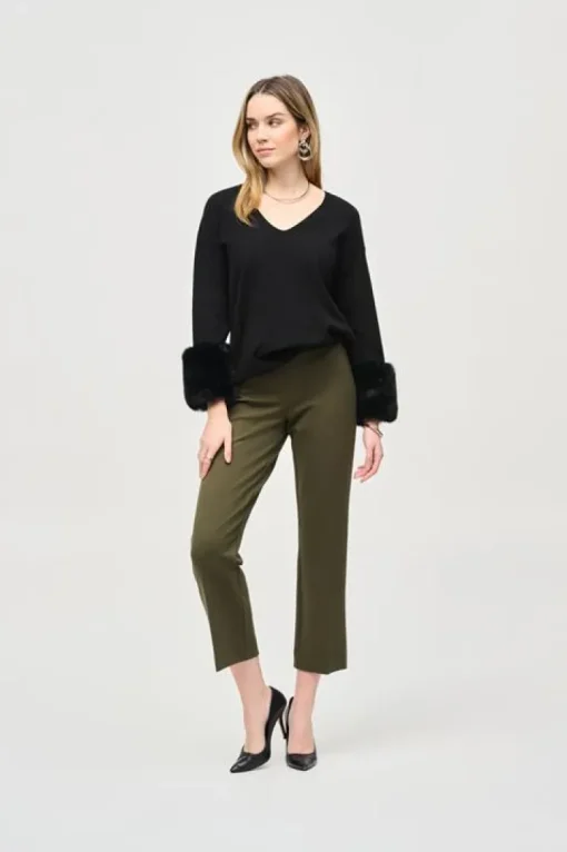 Joseph Ribkoff Pantalon 243049 Olijf