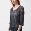Joseph Ribkoff Pullover Blauw 241922S25