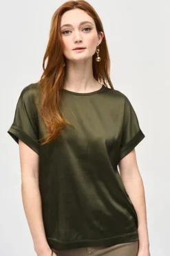Joseph Ribkoff T-Shirt 243912 Olijf