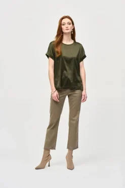 Joseph Ribkoff T-Shirt 243912 Olijf