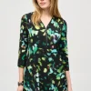 Joseph Ribkoff Tuniek 243134 Groen Dessin