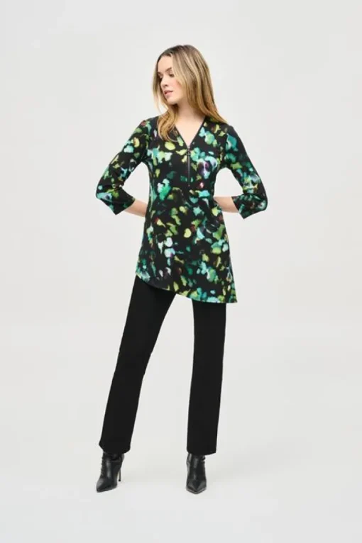 Joseph Ribkoff Tuniek 243134 Groen Dessin