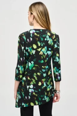 Joseph Ribkoff Tuniek 243134 Groen Dessin