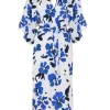 Kocca Jurk Fannye Blauw