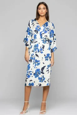 Kocca Jurk Fannye Blauw