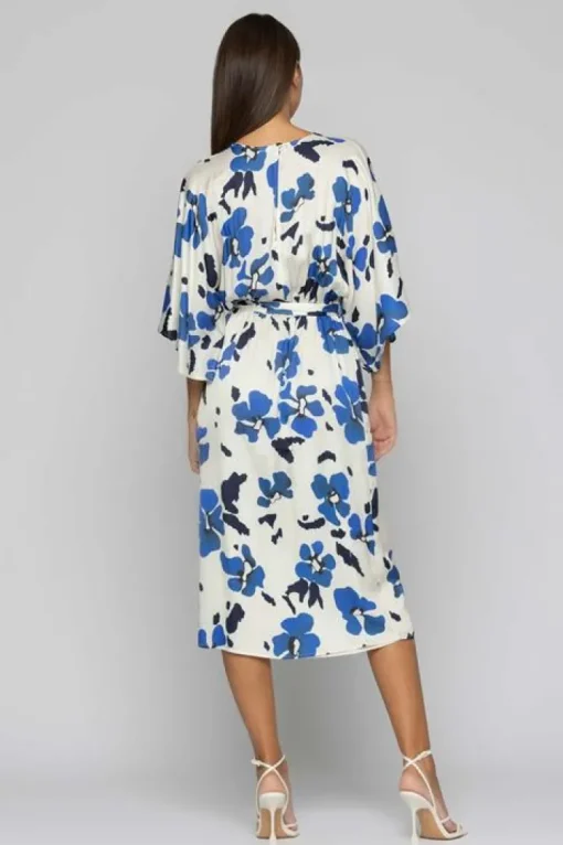 Kocca Jurk Fannye Blauw