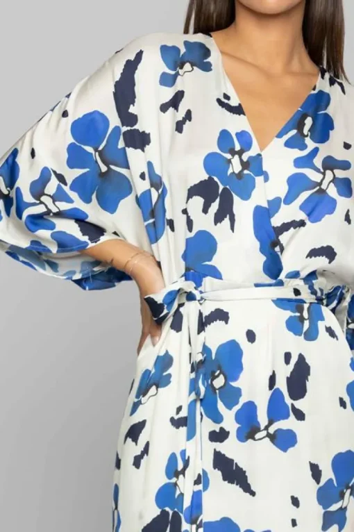 Kocca Jurk Fannye Blauw