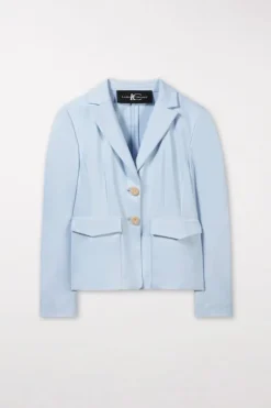 Luisa Cerano Blazer Lichtblauw 498001/3289-0