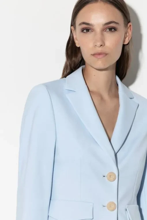 Luisa Cerano Blazer Lichtblauw 498001/3289-0