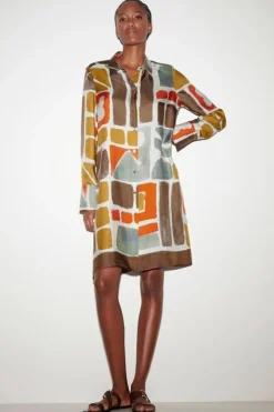 Luisa Cerano Jurk Multicolor 798495/3626