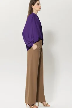 Luisa Cerano Wide Leg Pantalon 688553/3453-0