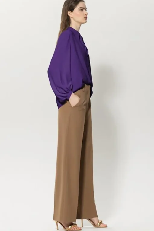 Luisa Cerano Wide Leg Pantalon 688553/3453-0