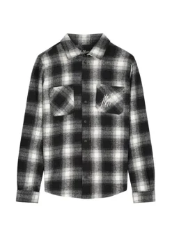 Malelions Unity Shirtjacket Lichtgrijs