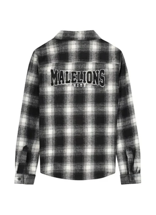 Malelions Unity Shirtjacket Lichtgrijs