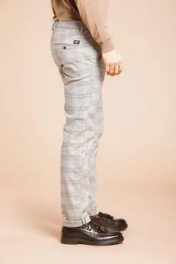 Mason's Pantalon Grijs Ruit CBE718