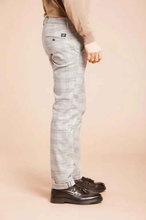 Mason's Pantalon Grijs Ruit CBE718