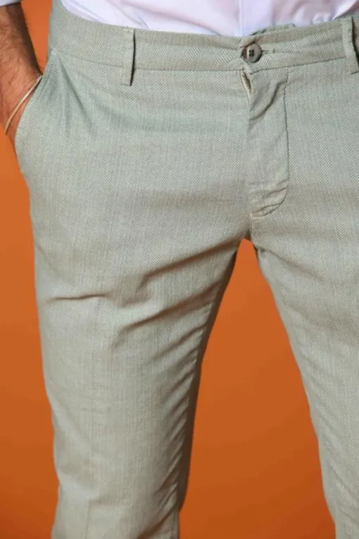 Mason's Pantalon Groen CBE543/Torino