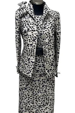 Moq Blazer Tijger Zwart Clyde 0058