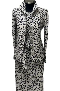 Moq Blazer Tijger Zwart Clyde 0058