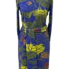 Moq Jurk Blauw Vi1