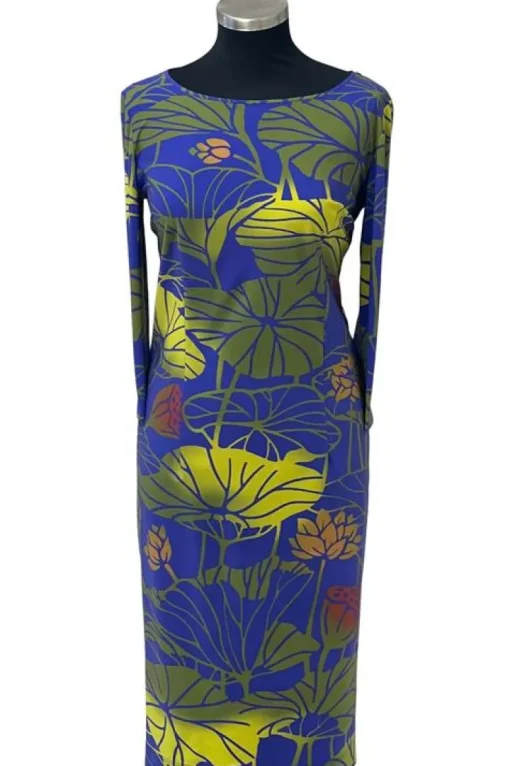 Moq Jurk Blauw Vi1