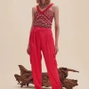 Nenette Cargo Pantalon Satijn 37BB-ERMETIC