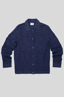 NN07 Long Sleeve Shirt Blauw Troy 6575