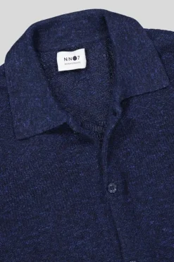 NN07 Long Sleeve Shirt Blauw Troy 6575