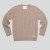 NN07 Wollen Crewneck Pullover Bruin Nigel 6585