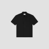 Olaf Cotton Line SS Shirt Zwart M160311