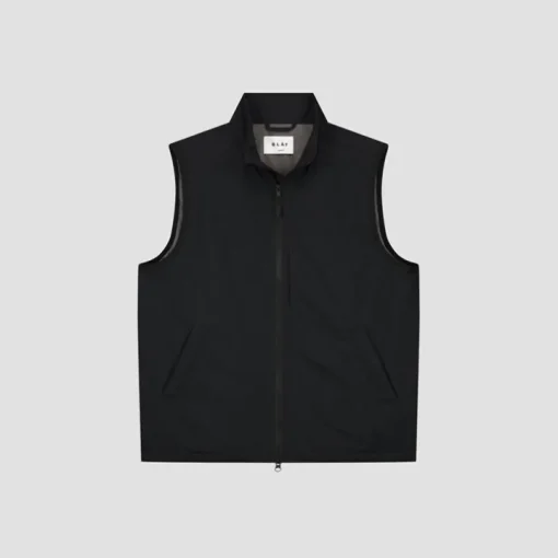 Olaf Nylon Vest Bodywarmer M190501 Zwart