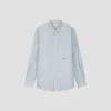 Olaf Oxford Stripe Shirt Groen M160317