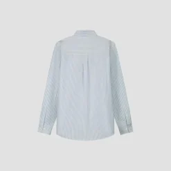 Olaf Oxford Stripe Shirt Groen M160317