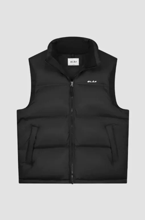 Olaf Puffer Bodywarmer Zwart M120603