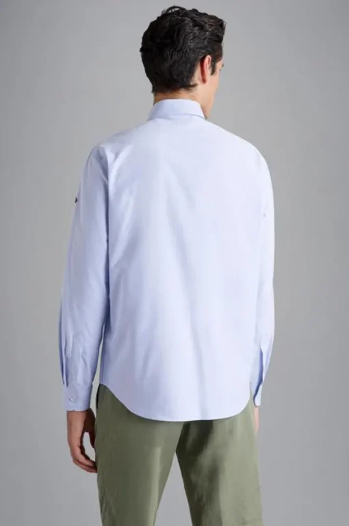 Paul & Shark Oxford Shirtjacket blauw 24413339
