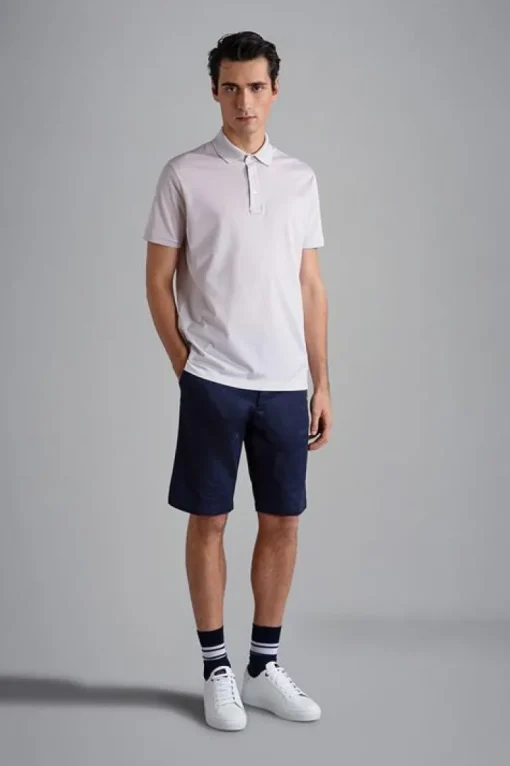 Paul & Shark Piqué Polo Lichtgrijs 24411201