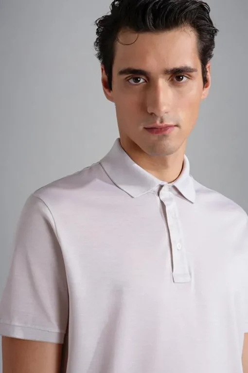 Paul & Shark Piqué Polo Lichtgrijs 24411201