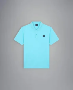 Paul & Shark Polo K/M Aqua 23411274