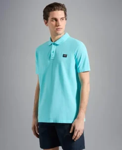 Paul & Shark Polo K/M Aqua 23411274