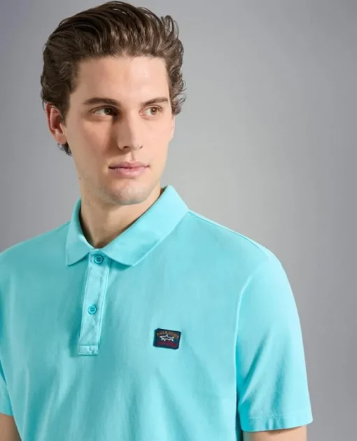 Paul & Shark Polo K/M Aqua 23411274