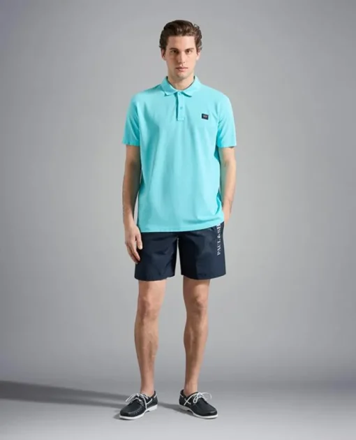 Paul & Shark Polo K/M Aqua 23411274