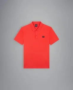 Paul & Shark Polo K/M Rood 23411274